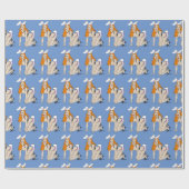 knoop cadeaupapier (Vlak)