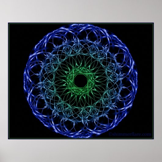 knoop één poster (Voorkant)