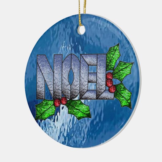 Knoop in Glas in lood Keramisch Ornament (Links)