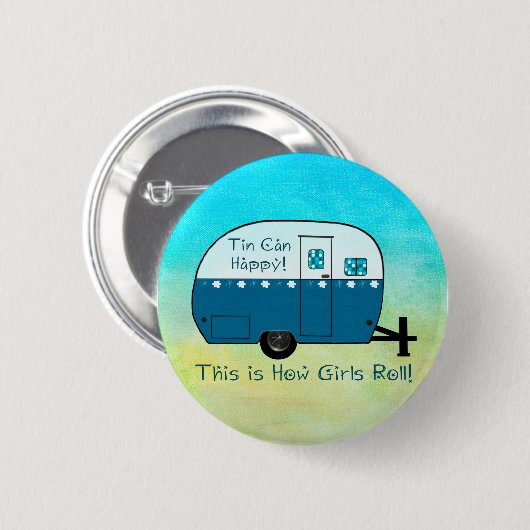 KNOOP | kamp Ronde Button 5,7 Cm (Voorkant /achterkant)