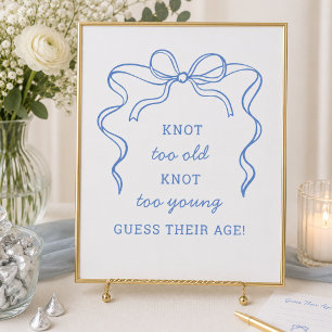 Knoop Niet Te Oud Knoop Niet Te Jong Raad Hun Leef Poster