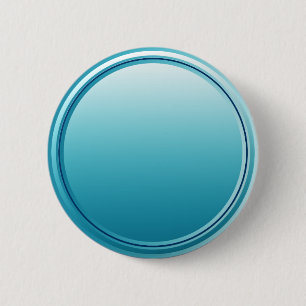 KNOOP OM cyaangradiënt + uw tekst Ronde Button 5,7 Cm