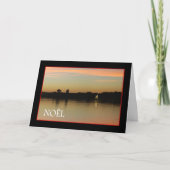 Knoop op de baai feestdagen kaart (Voorkant)