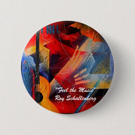 Knoop Ronde Button 5,7 Cm (Voorkant)