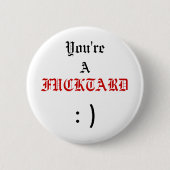 KNOOP RONDE BUTTON 5,7 CM (Voorkant)