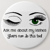 Knoop Ronde Button 6,0 Cm (Voorkant)