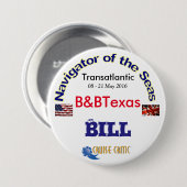 knoop ronde button 7,6 cm (Voorkant /achterkant)