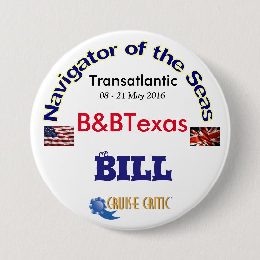 knoop ronde button 7,6 cm (Voorkant)