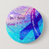 Knoop Ronde Button 7,6 Cm (Voorkant)