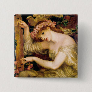 Knoop:  Rossetti - Zee Spell Vierkante Button 5,1 Cm
