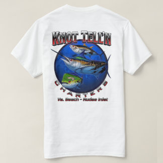 Knoop Telln Charters Rip Art Logo T-Shirt