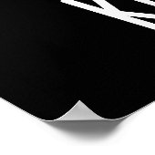 Knoop-thee Funny Tea Pun Dark BG Poster (Hoek)