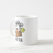 Knoop-thee Funny Tea Pun Koffiemok (Voorkant links)