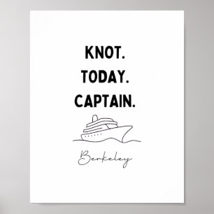 Knoop Vandaag Kapitein Cruise Outfit Berkeley Cali Poster