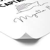 Knoop Vandaag Kapitein Cruise Outfit Myrtle Zuid-C Poster (Hoek)