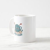Knoop Vandaag Mok | Grappig Brei- en Haakgeschenk (Voorkant links)