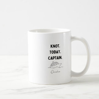 Knoop vandaag niet kapitein cruise outfit Omaha Ne Koffiemok