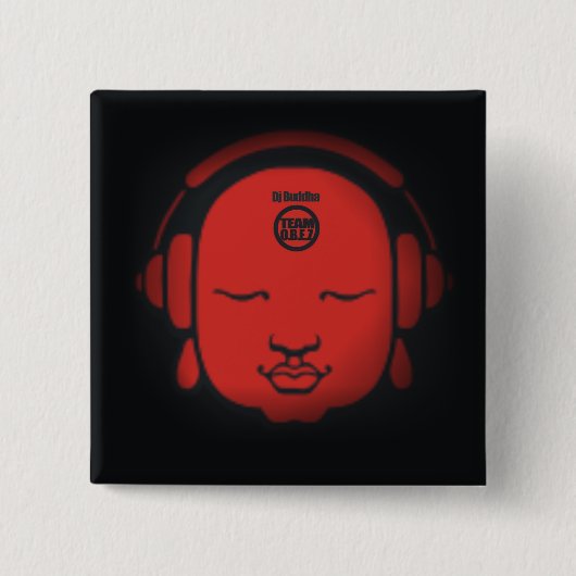 knoop vierkante button 5,1 cm (Voorkant)