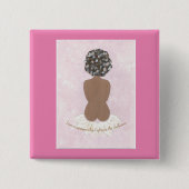 Knoop Vierkante Button 5,1 Cm (Voorkant)