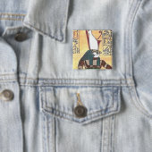 Knoop Vierkante Button 5,1 Cm (In situ)