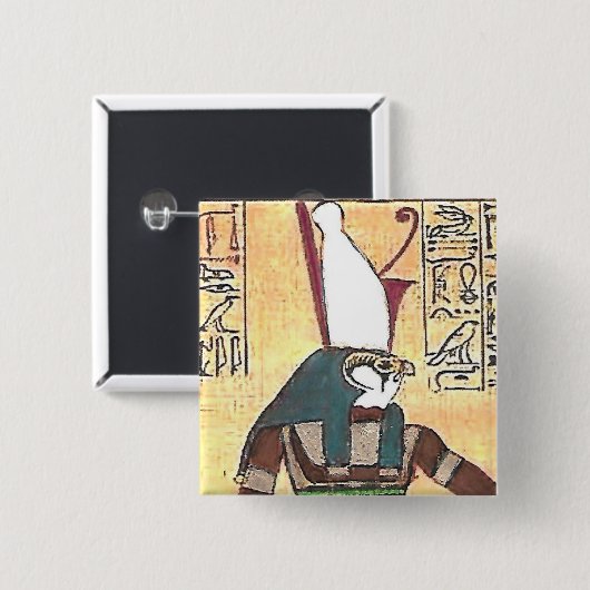 Knoop Vierkante Button 5,1 Cm (Voorkant /achterkant)