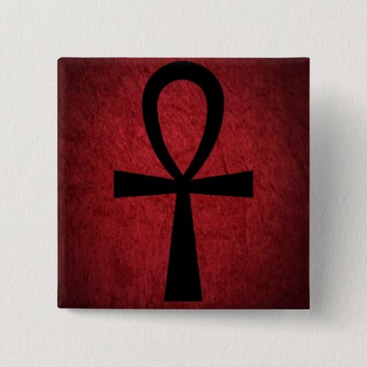 knoop vierkante button 5,1 cm (Voorkant)