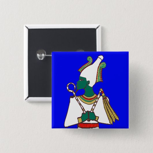 Knoop Vierkante Button 5,1 Cm (Voorkant /achterkant)