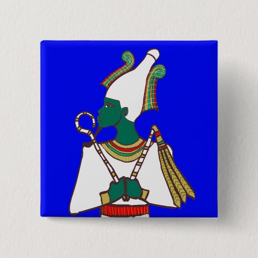 Knoop Vierkante Button 5,1 Cm (Voorkant)