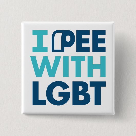 Knoop Vierkante Button 5,1 Cm (Voorkant)