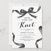 Knoop We Tien De Knoop Verlovingsfeest Kaart (Voorkant)