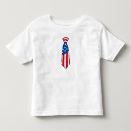 Knoopdas Amerikaanse Vlag 4 juli Kinder Shirts