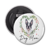 Knoopflesopening met magneet button flesopener (Voorkant)