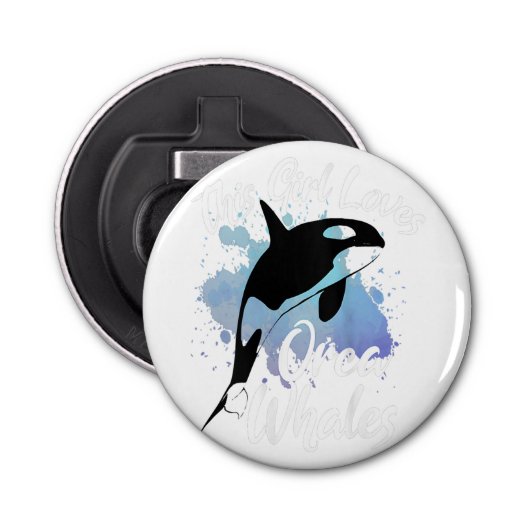 Knoopflesopening met magneet button flesopener (Voorkant)