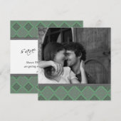 Knoopjes Celtic Save the Date Announements Kaart (Voorkant / Achterkant)