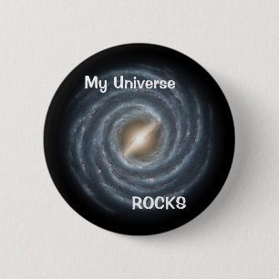 Knooppen Melkweg Galaxy Ronde Button 5,7 Cm