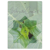 Knooppunt voor God's schepping Klembord (Achterkant)