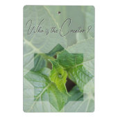 Knooppunt voor God's schepping Mini Klembord (Achterkant)