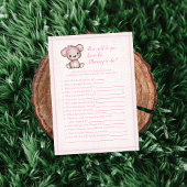 Knoopt de Kaart van mammie Best Cute Girl Beer Gam