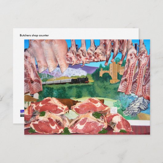 Knoopteller Briefkaart (Voorkant / Achterkant)