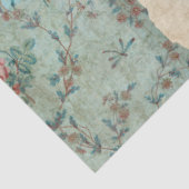 Knoopvlinderdepagina Katoentuin Tissuepapier (Detail)