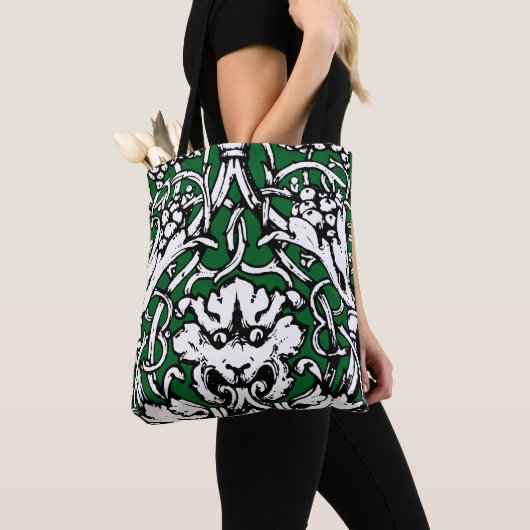 Knoopwerk Leeuw uit het Vroege 20e Eeuw Tote Bag (Dichtbij)