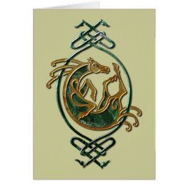 Knoopwerk voor Keltische paarden - Steen