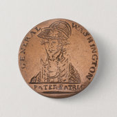 Knop 3e Washington Campaign Ronde Button 5,7 Cm (Voorkant)