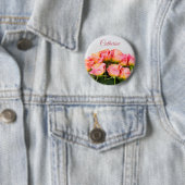 Knop Aangepaste Rozen Ronde Button 5,7 Cm (In situ)