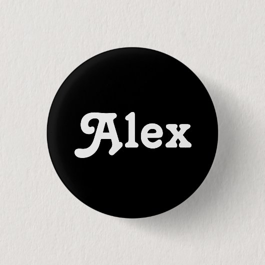 Knop Alex Ronde Button 3,2 Cm (Voorkant)