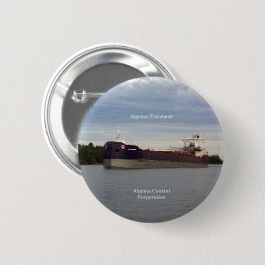 Knop Algoma Transport Ronde Button 5,7 Cm (Voorkant /achterkant)