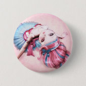 Knop Alice Ronde Button 5,7 Cm (Voorkant)