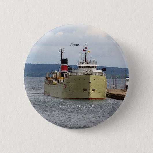 Knop Alpena Soo Ronde Button 5,7 Cm (Voorkant)