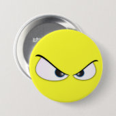 Knop AngryEyes Ronde Button 7,6 Cm (Voorkant /achterkant)