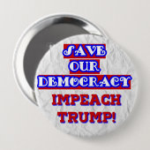 Knop Anti-Trump Ronde Button 4,0 Cm (Voorkant /achterkant)